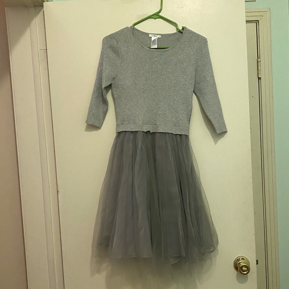 Esley Tulle Sweater Dress